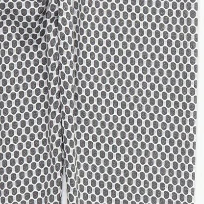 Preworn Womens Grey Geometric Polyester Snow Pants Leggings Size 25 in L24 in Regular