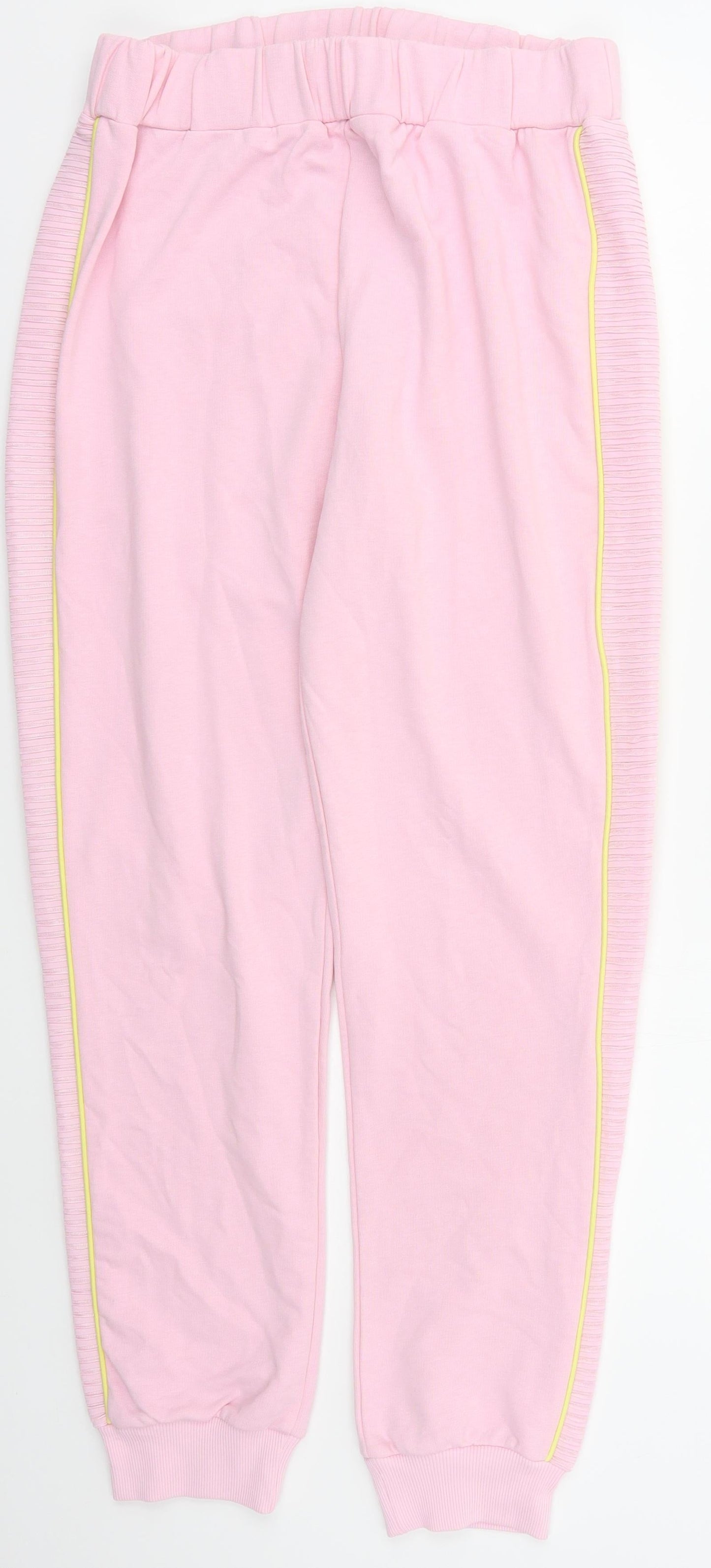 Savior Womens Pink  Cotton Sweatpants Trousers Size S L29 in Regular