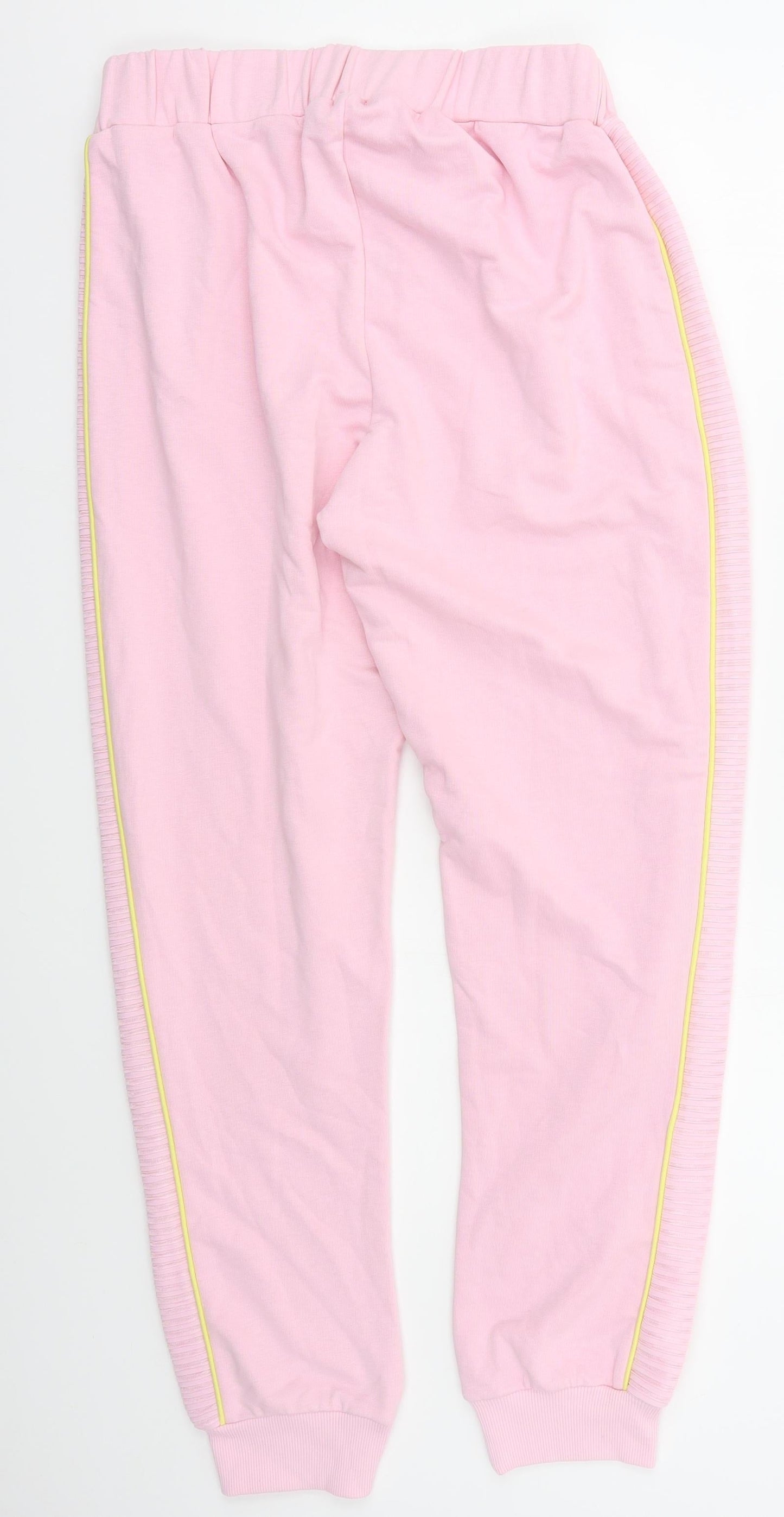 Savior Womens Pink  Cotton Sweatpants Trousers Size S L29 in Regular