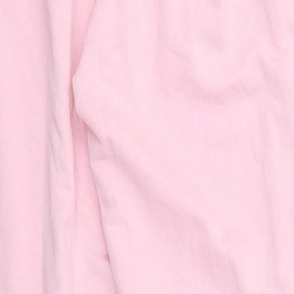 Savior Womens Pink  Cotton Sweatpants Trousers Size S L29 in Regular