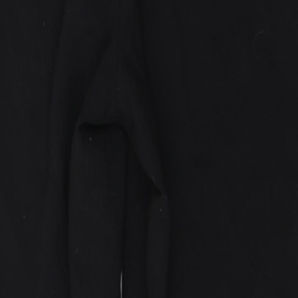 Womens UK Size 14 Papaya Regular Fit  Black Trousers