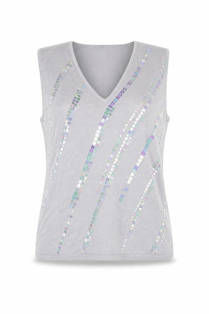 Womens UK Size 14 Essentials Purple Jersey Tank