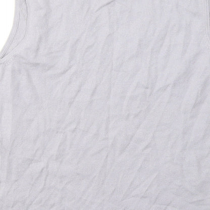 Womens UK Size 14 Essentials Purple Jersey Tank