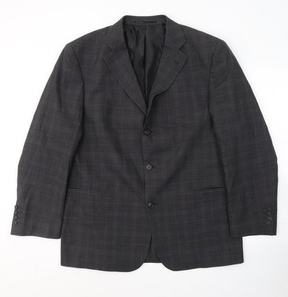 Mens UK Size L Taylor and Wright Regular Grey Suit Jacket