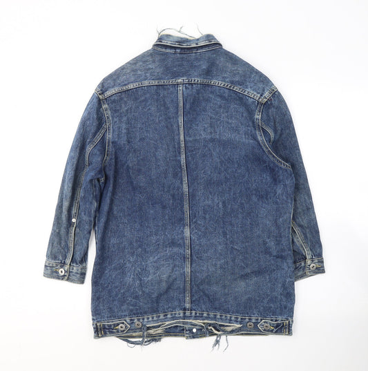 Womens UK Size 8 H&M Blue Jacket
