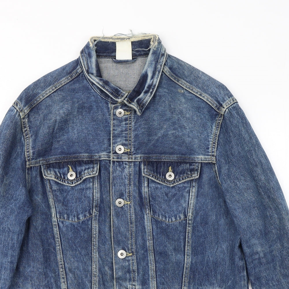 Womens UK Size 8 H&M Blue Jacket