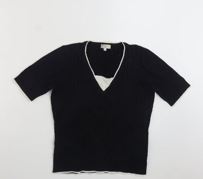 Womens UK Size L CC Black Pullover Jumper