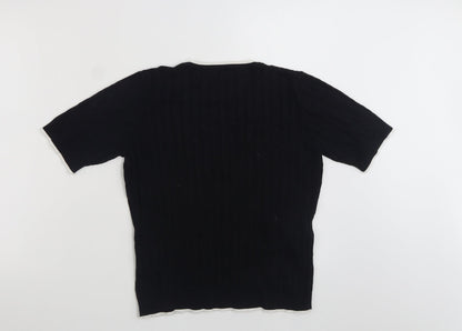 Womens UK Size L CC Black Pullover Jumper
