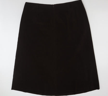 Womens UK Size 26 essence Maxi Velvet Skirt