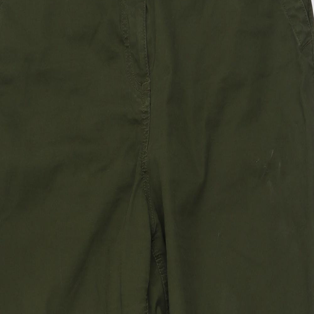 NEXT Mens Green  Cotton Trousers  Size 18 L28 in Regular