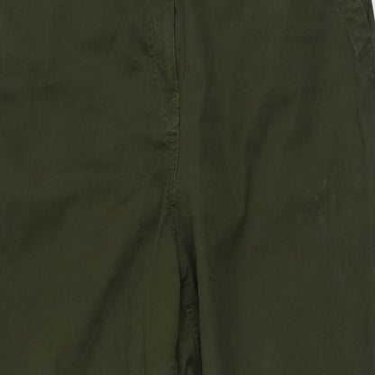 NEXT Mens Green  Cotton Trousers  Size 18 L28 in Regular