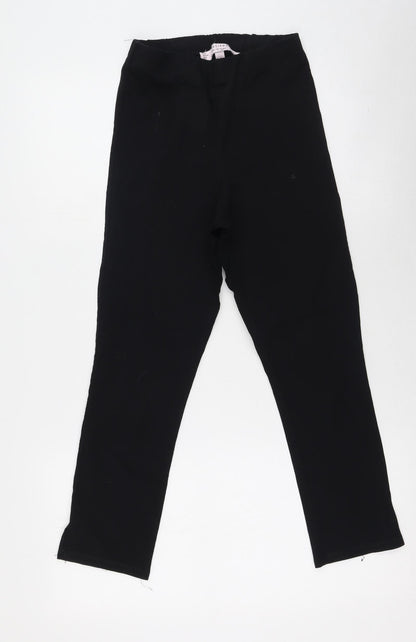 Womens UK Size 8 Miss Selfridge Regular Fit Jegging Black Trousers
