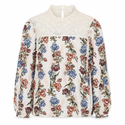 Womens UK Size 10 Marks and Spencer Multicoloured Basic Blouse