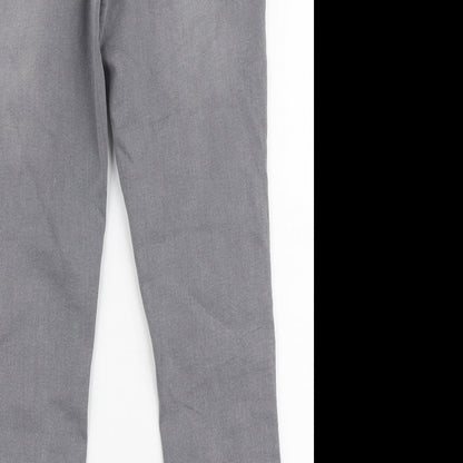 Womens UK Size 12 Papaya Slim Fit Skinny Grey Jeans