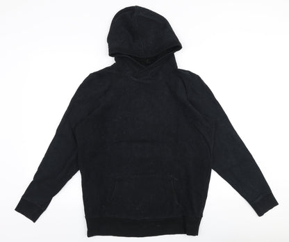 Womens UK Size 12 NEXT Black Pullover Hoodie