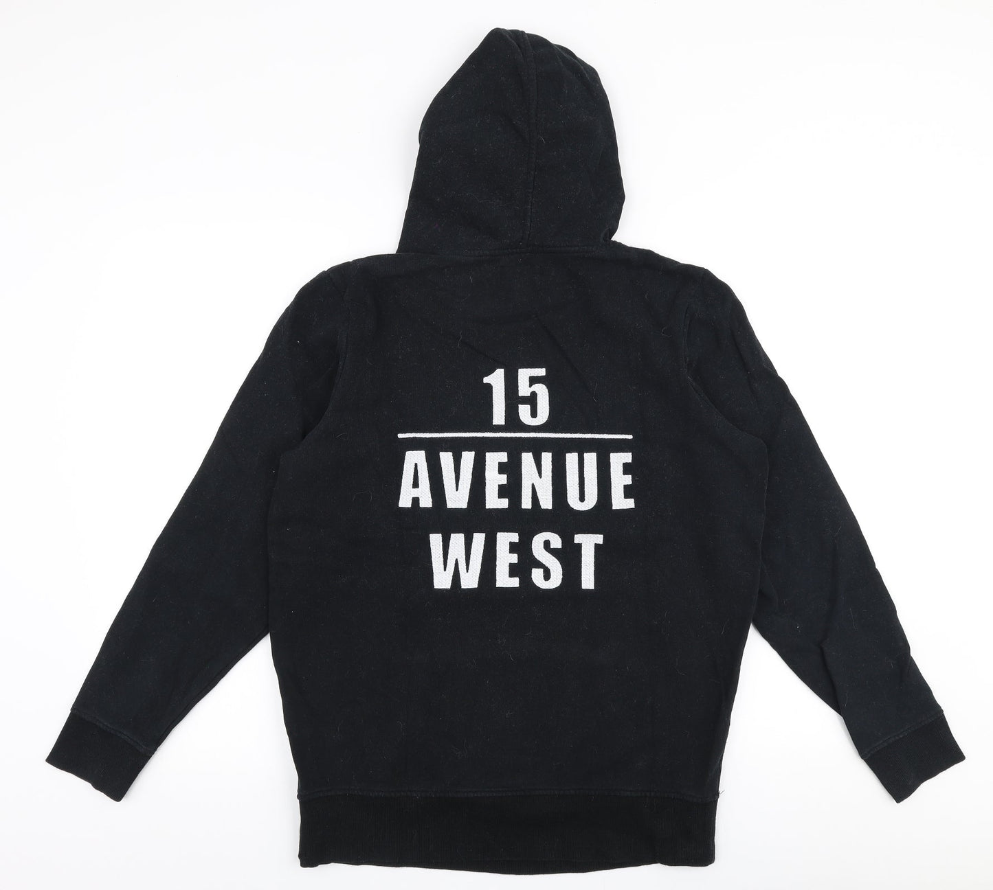 Womens UK Size 12 NEXT Black Pullover Hoodie