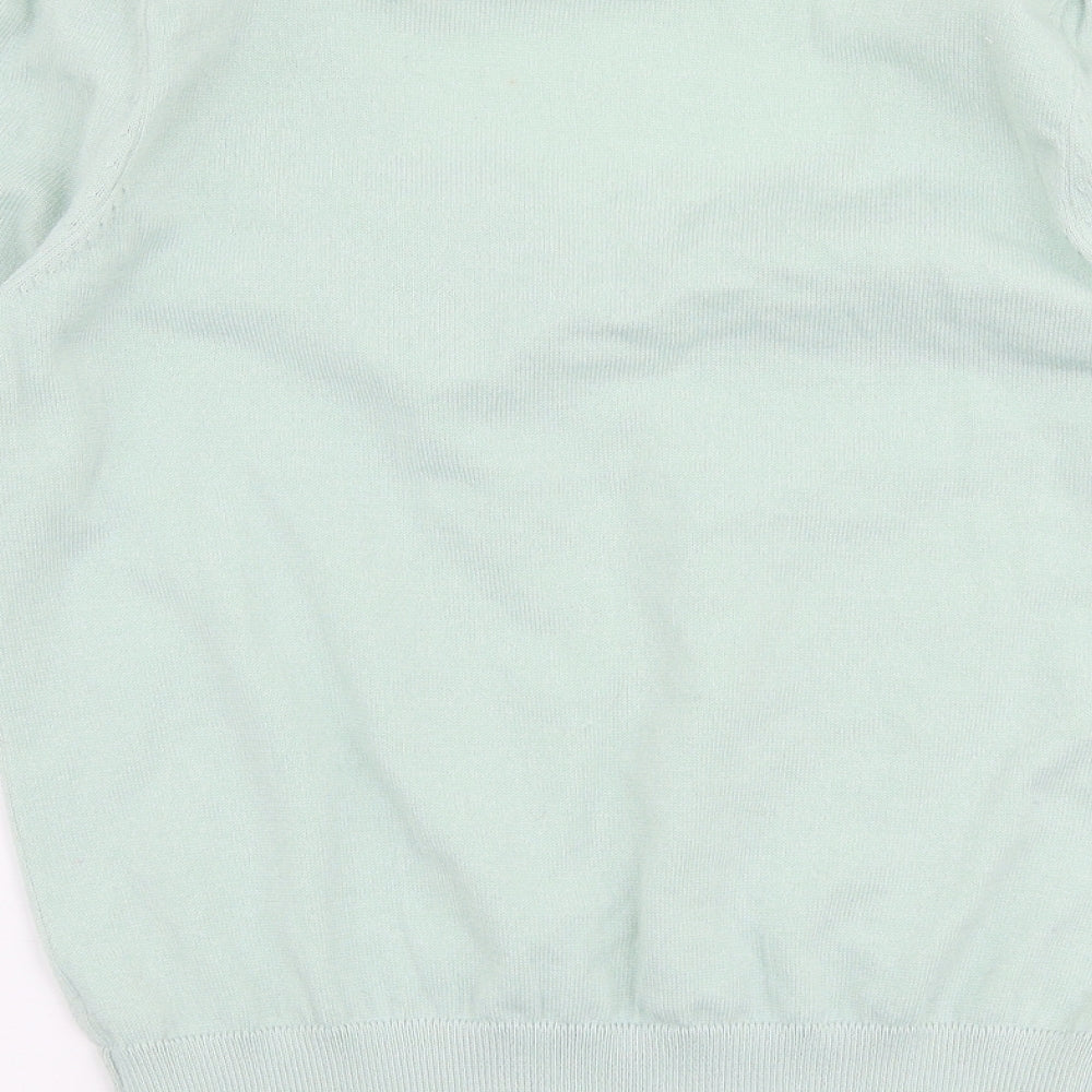 Womens UK Size XS Dunnes Stores Green Pullover Jumper