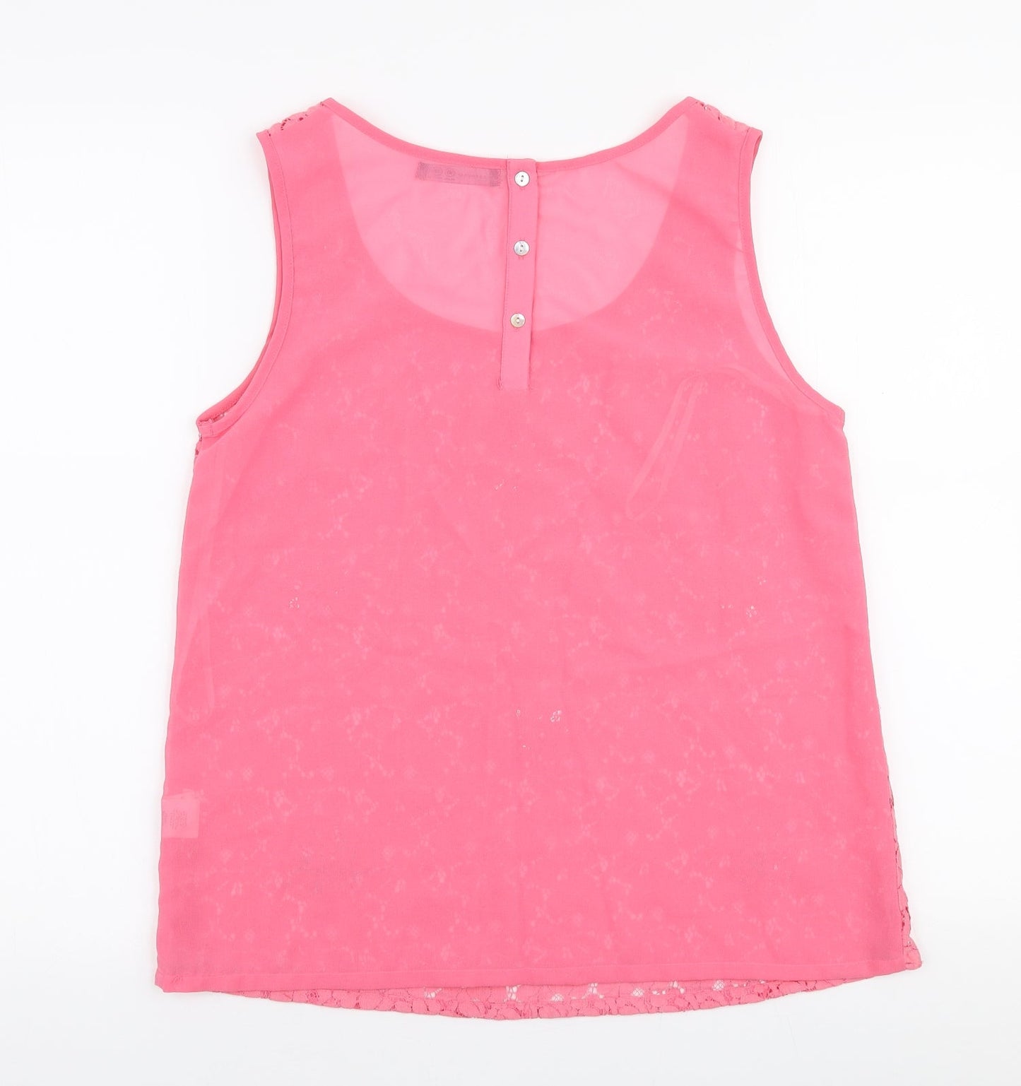 Womens UK Size 10 Atmosphere Pink Basic Blouse