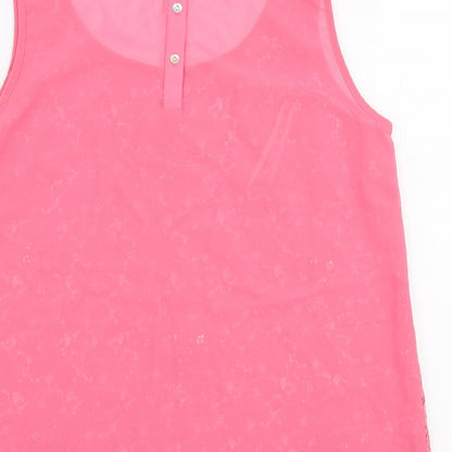 Womens UK Size 10 Atmosphere Pink Basic Blouse
