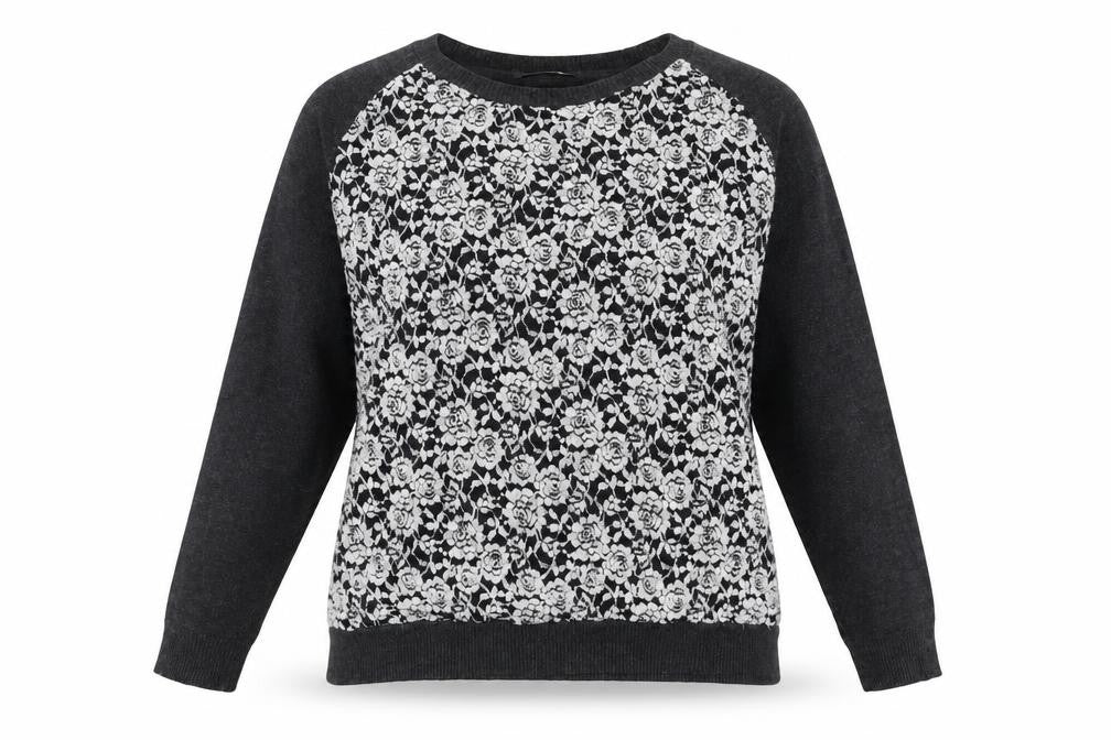 Womens UK Size 14 Marks and Spencer Grey Pullover Jumper