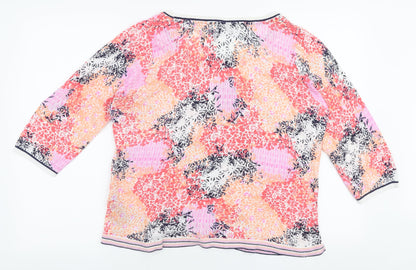 Womens UK Size 18 Marks and Spencer Multicoloured Pullover Jumper