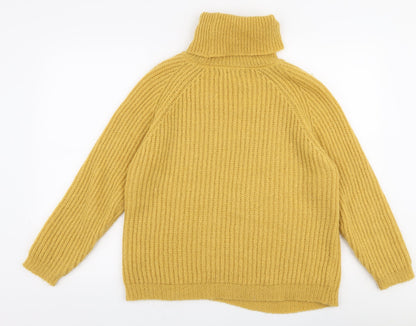 Womens UK Size M Yida Yellow Pullover Jumper