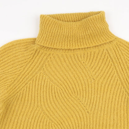Womens UK Size M Yida Yellow Pullover Jumper