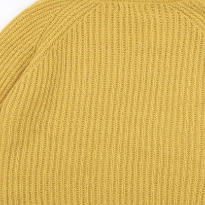 Womens UK Size M Yida Yellow Pullover Jumper