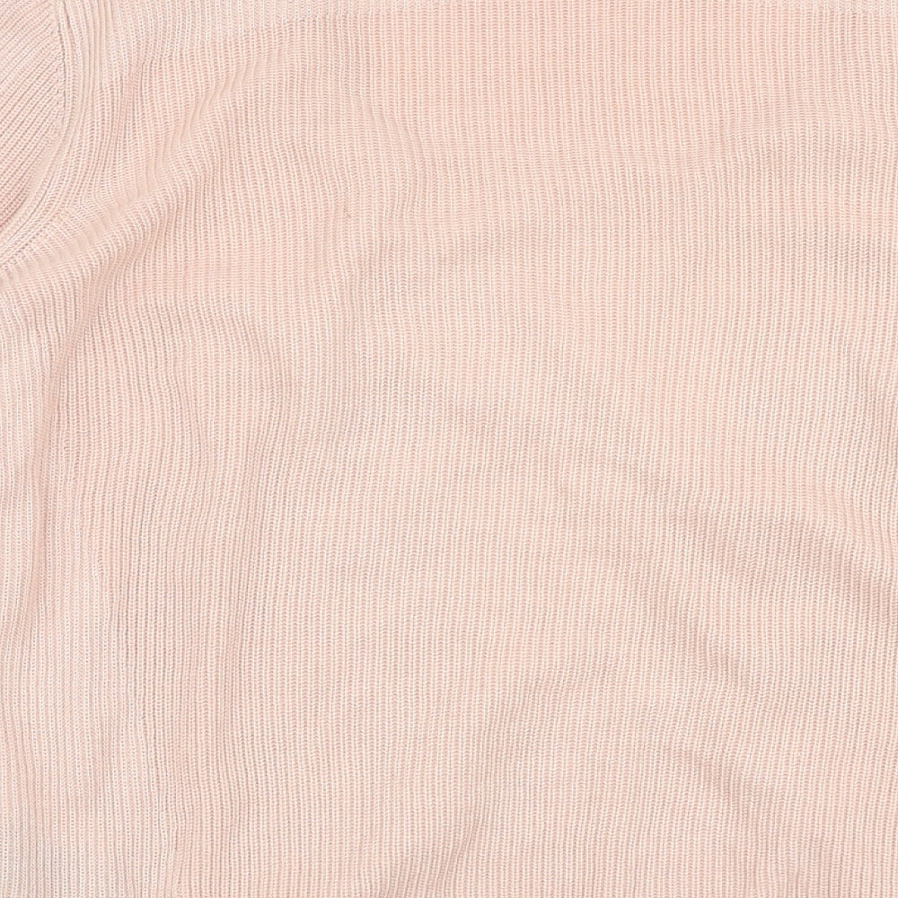 Womens UK Size 12 Marks and Spencer Pink Cardigan Jumper