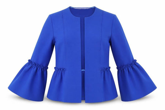 Topshop Womens Blue   Jacket Blazer Size 8