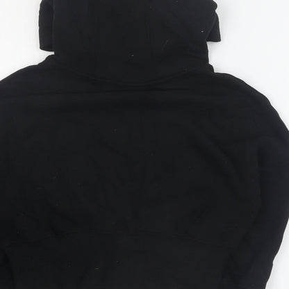 NEXT Girls Black  Cotton Pullover Hoodie Size 5 Years  Pullover