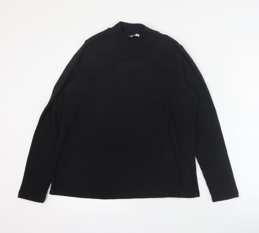 Womens UK Size 8 Pep & Co Black Pullover Jumper