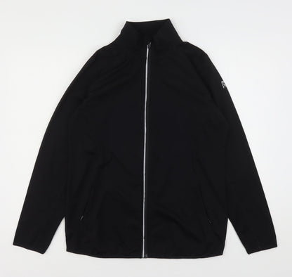 Womens UK Size 14 Crivit Black Windbreaker Coat
