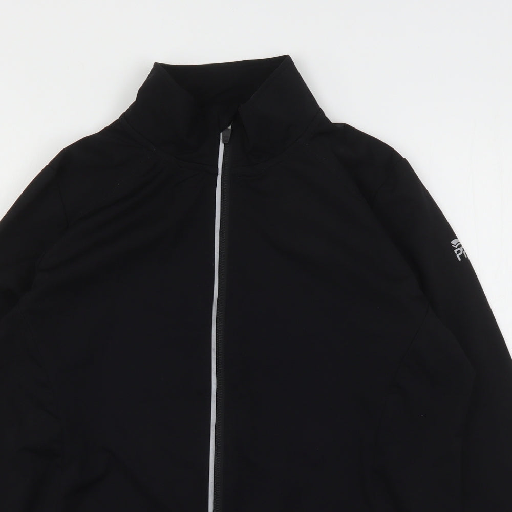 Womens UK Size 14 Crivit Black Windbreaker Coat