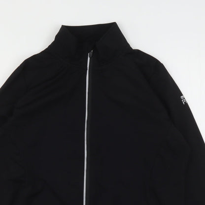 Womens UK Size 14 Crivit Black Windbreaker Coat