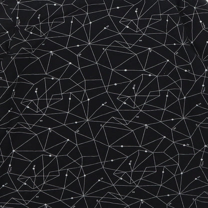 TU Boys Black Geometric Cotton Basic T-Shirt Size 6 Years Round Neck