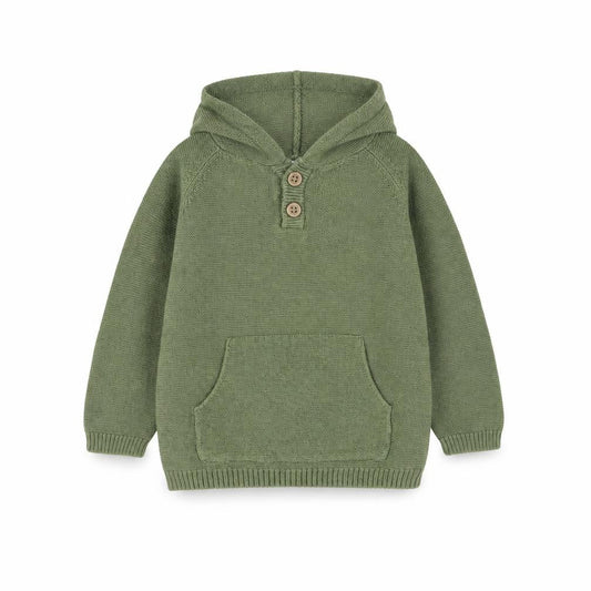 F&F Boys Green  Cotton Pullover Jumper Size 6-9 Months  Pullover