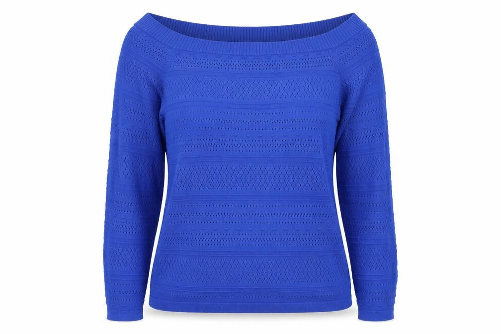 Womens UK Size 10 Dorothy Perkins Blue Pullover Jumper