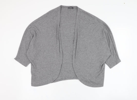 Womens UK Size S Yessica Grey Cardigan Jumper