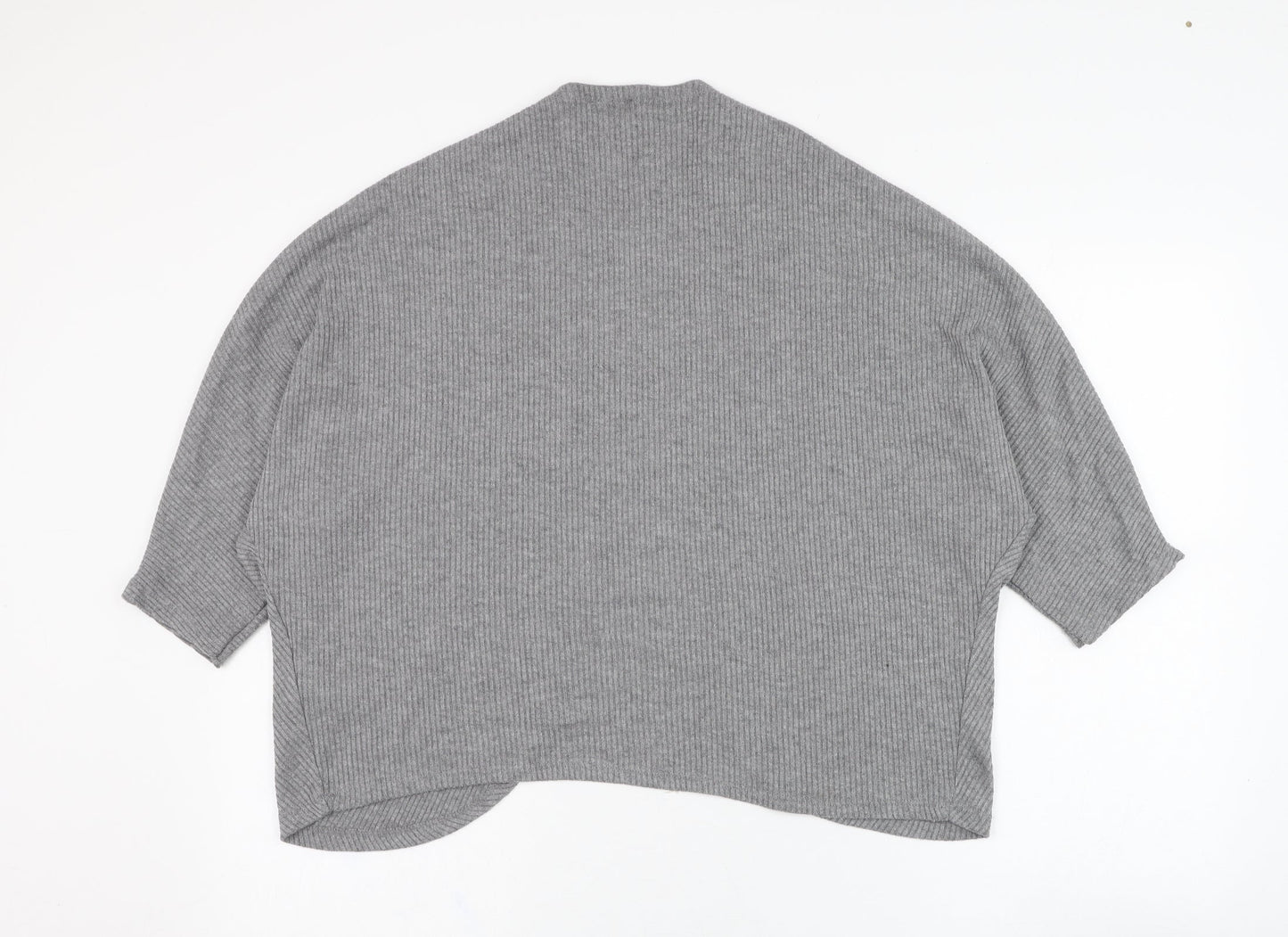 Womens UK Size S Yessica Grey Cardigan Jumper