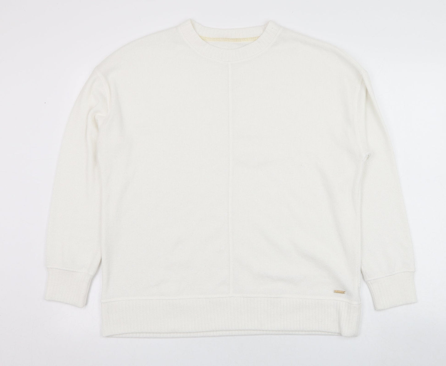 Womens UK Size 8 Dunnes Stores Ivory Pullover Jumper