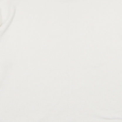 Womens UK Size 8 Dunnes Stores Ivory Pullover Jumper