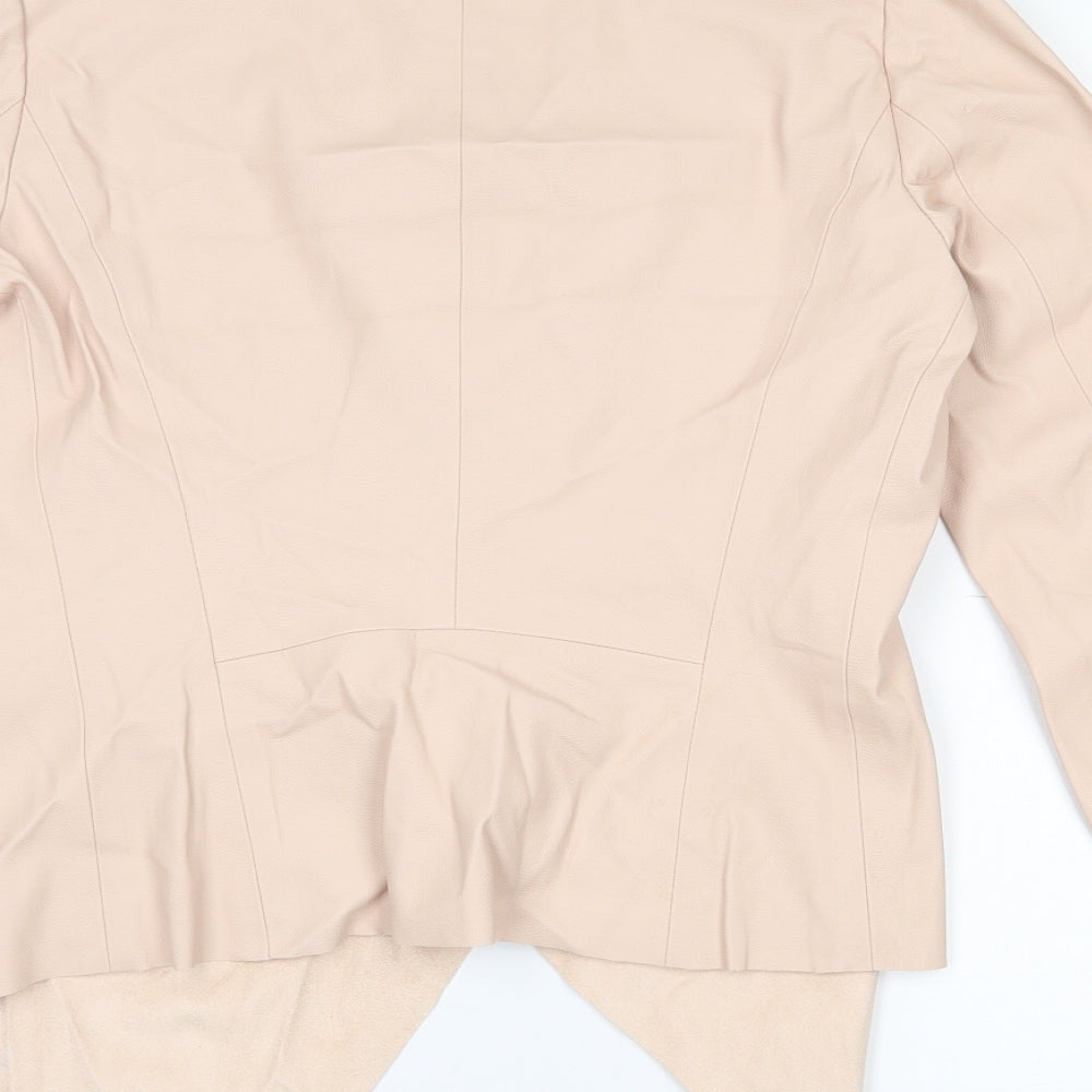 Zara Womens Pink   Jacket  Size M  Tie