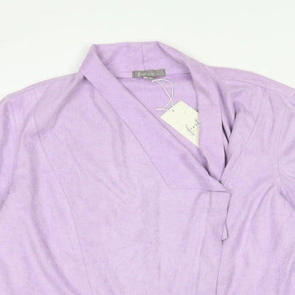 Womens UK Size M First Avenue Purple Jacket