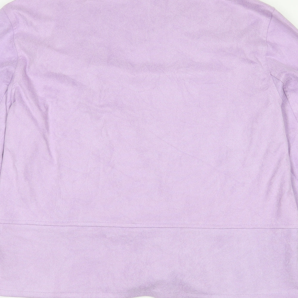 Womens UK Size M First Avenue Purple Jacket