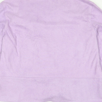 Womens UK Size M First Avenue Purple Jacket