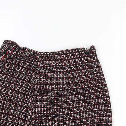 Primark Womens Red  Polyester Mini Skirt Size 6