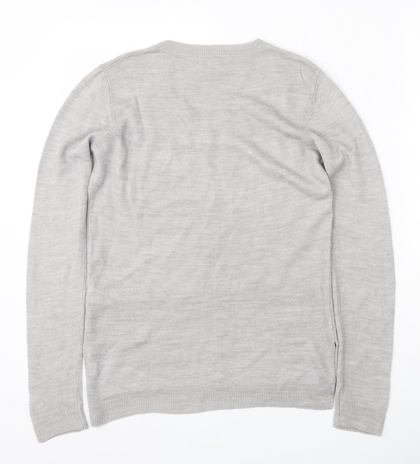 Womens UK Size 8 Atmosphere Grey Pullover Jumper