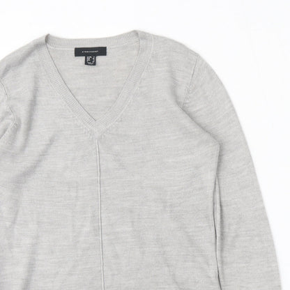 Womens UK Size 8 Atmosphere Grey Pullover Jumper