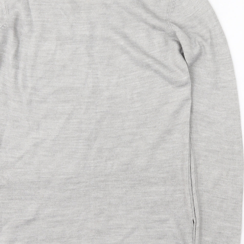 Womens UK Size 8 Atmosphere Grey Pullover Jumper